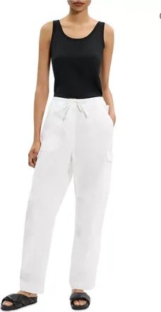 Theory Cargo Pants In White