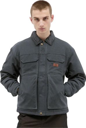 Dickies Jassen - Heren - Zomerjassen - Grijs - XL - Katoen - Jassen