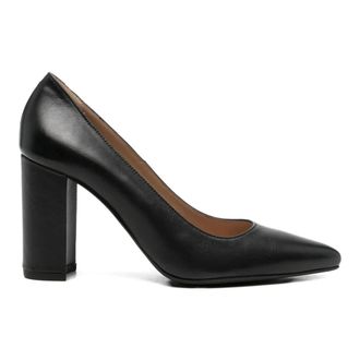 Sergio Moretti Firenze Pointed-toe Pumps - Dames - Schoenen - Zwart - Maat: 39 EU Leer