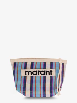 Isabel Marant Pochette Powden in nylon con motivo a righe - ISABEL MARANT - gender_Woman