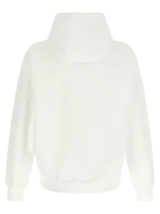 Casablanca Tennis Club Icon Embroidered Hoodie - White