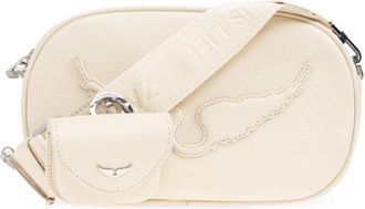 Zadig&Voltaire Shoulder Bag Rock With You - Dames - Schoudertassen - Beige - ONE Size - Leer - Tassen