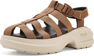 Chaco Cushform Fisherman Womens Sandals Cabin : 12 B - Medium, Leather/Synthetic