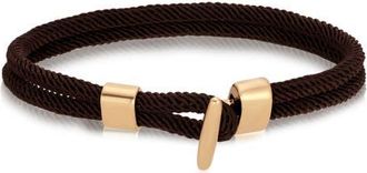 Mr.Ettika Mens Paracord Bracelet in Brown at Nordstrom