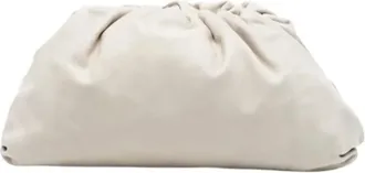 Bottega Veneta Pre-owned Clutches, female, White, Size: ONE SIZE Pre-owned The Pouch