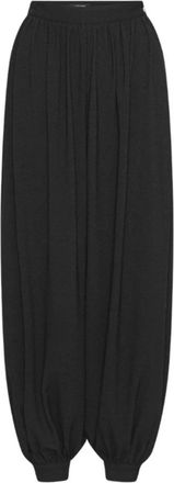 Rotate Rotate Birger Christensen - Balloon Pleated Pants - Dames - Broeken - Zwart - Maat: M Poliester