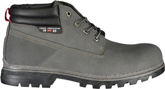 Carrera Stedelijke Contrast Detail Laarzen - Heren - Veterlaarzen - Grijs - 42 EU - Polyester - Schoenen