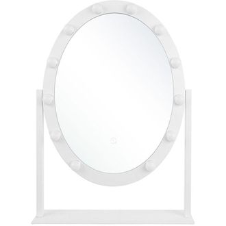 Beliani Beliani - Specchio a led bianco 50 x 60 cm Rostrenen