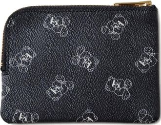 Undercover Pouch con stampa e zip - Nero