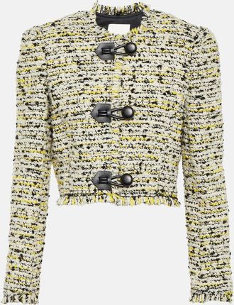 Isabel Marant Gradilia cropped wool-blend jacket