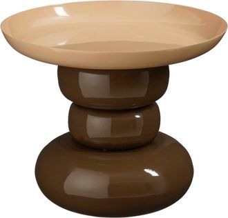 MiCa Decorations Mesa auxiliar Zita Marr&oacute;n H34xB41xL41cm