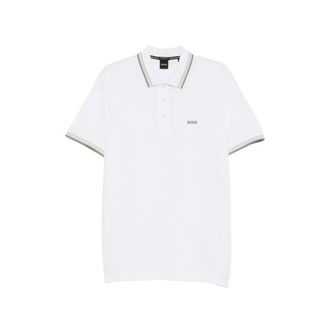 HUGO BOSS Logo-embroidered Polo Shirt