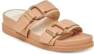 Dolce Vita Soya Platform Sandal in Light Tan Leather at Nordstrom, Size 10.5
