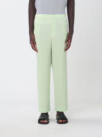 Homme Pliss&eacute; Issey Miyake Homme Pliss&eacute; Issey Miyake Slim Fit Pleated Trousers with Elasticated Waist