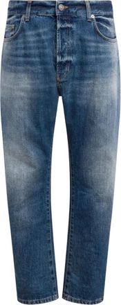 Dondup David Straight Jeans - Heren - Regular Fit Jeans - Blauw - W31 - Denim - Jeans