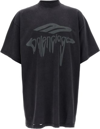 Balenciaga 3 B Liquefied T Shirt