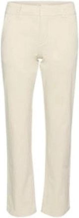 Part Two Franse Eik Chinos Broek - Dames - Slim Fit Broeken - Beige - M - Katoen - Broeken