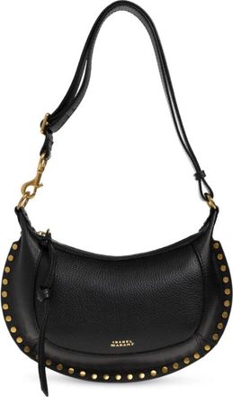 Isabel Marant Oskan Moon Bag - Dames - Schoudertassen - Zwart - ONE Size - Leer - Tassen
