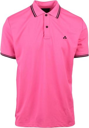 Peuterey Polo - Heren - Polos - Roze - XS - Polyester - Tops