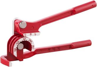 OEM Doblador De Tubos De 180 Grados Para Cobre, Aluminio Y Acero Inoxidable Fino, Di&aacute;metros De 1/4, 5/16 Y 3/8 De Pulgada, Rojo