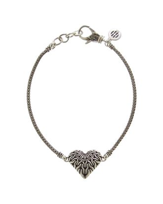 John Hardy Chain Silver Station Bracelet