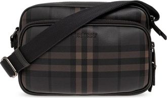 Burberry Logo Crossbody Tas - Heren - Tassen - Bruin - Maat: ONE Size Katoen