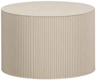 De Eekhoorn Design Beistelltisch Sanno ø 60x40 cm, Beige