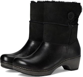 Dansko Lillith Womens Boots Black : EU 42 (US Womens 11.5-12) Regular, Leather