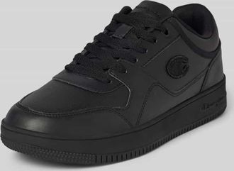 Champion Sneaker mit Logo- und Label-Stitching Modell REBOUND LOW in Black, Größe 43