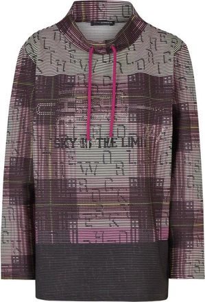 Doris Streich Felpa con colletto alla coreana - - Tops - Uomo - Rosa - M