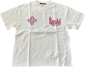 Ksubi Paise Ekcess SS Tee - Heren - T-shirts - Wit - M - Katoen - Tops