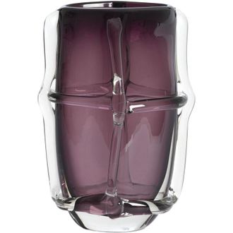 Light & Living Vaso Dusit De Light & Living En Vidrio &Aacute;mbar Opaco - &Oslash;31x38 Cm