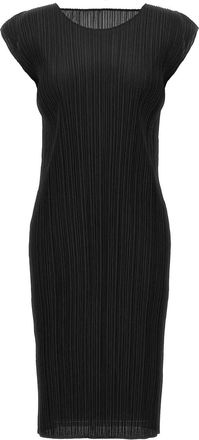 Pleats Please Issey Miyake Pleated Dress