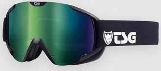 Tsg Expect 2.0 Solid Black-Green Goggle schwarz