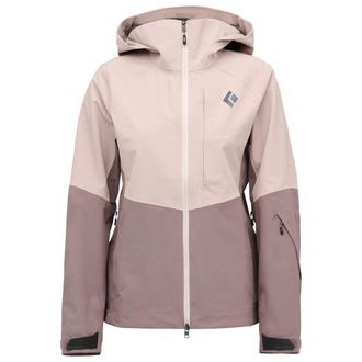 Black Diamond Recon Stretch Shell Skijacke f&uuml;r Damen | rosa/braun