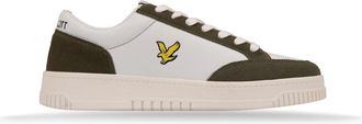 Lyle & Scott Croy Low Sneakers - Heren - Sneakers - Wit - 40 EU - Leer - Schoenen