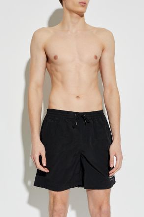 AllSaints Undergrnd Swim Shorts, Mens, Black