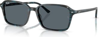Ray-Ban Raimond Blue Rectangular Unisex Sunglasses RB2231 1417R5 58