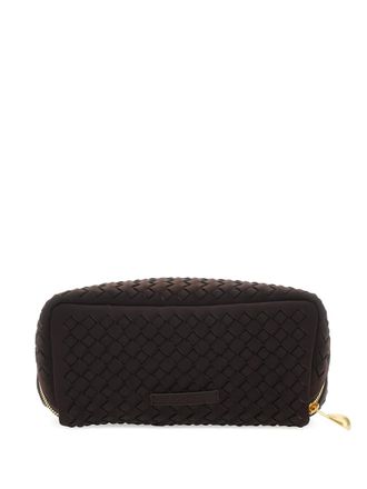 Naghedi Caravan woven wash bag - Brown