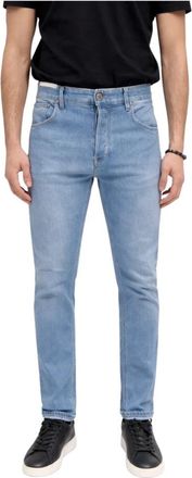 Pantaloni Torino Slim-fit Jeans - Heren - Slim Fit Jeans - Blauw - W32 - Katoen - Jeans