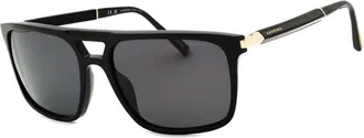 Chopard SCH311700P Aviator Full Rim Sunglasses - Black