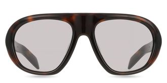 Prada PR C05SF Asian Fit 20D50Q Womens Sunglasses Tortoiseshell Size 56