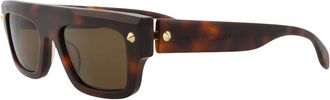 Alexander McQueen Alexander Mcqueen Unisex Am0427s 52Mm Sunglasses