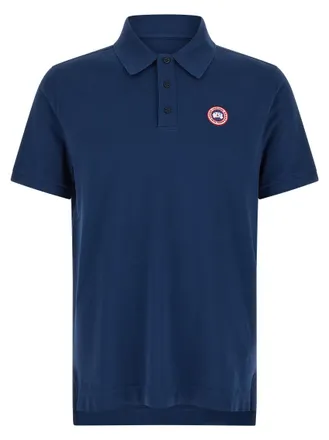 Canada Goose Blue Beckley Polo Shirt