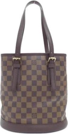 Louis Vuitton Pre-owned Marais Shoulder Bag - Dames - Vintage Tas - Bruin - ONE Size - Vintage