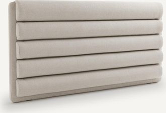 AM.PM Bolvormig hoofdeinde, gem&ecirc;leerde stof, breedte 220 cm, Kachka