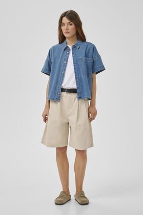MY ESSENTIAL WARDROBE Denim blouse Denim Denim blouse Baggy fit
