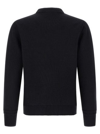 Gucci Mens Black Cotton Cardigan Clothing