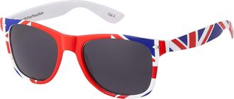Ultra Sunglass Ultra Great British Flag Union Jack Coloured Adults Classic Style UV400 Glasses Classic Great Britain Shades Mens Womens Sunglasses