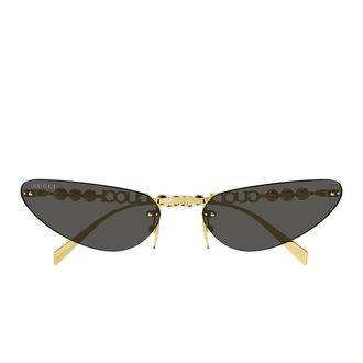 Gucci Sunglasses Gg1920 S 001 Gold/Grey Women